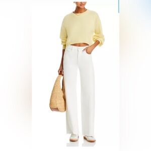 PAIGE Women's Anessa Wel Utility Pockets Raw Hem Jeans